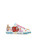Logo-print Leather Sneakers