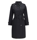 Belted Single-Breasted Trench Coat