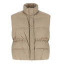 Zip-up quilted vest