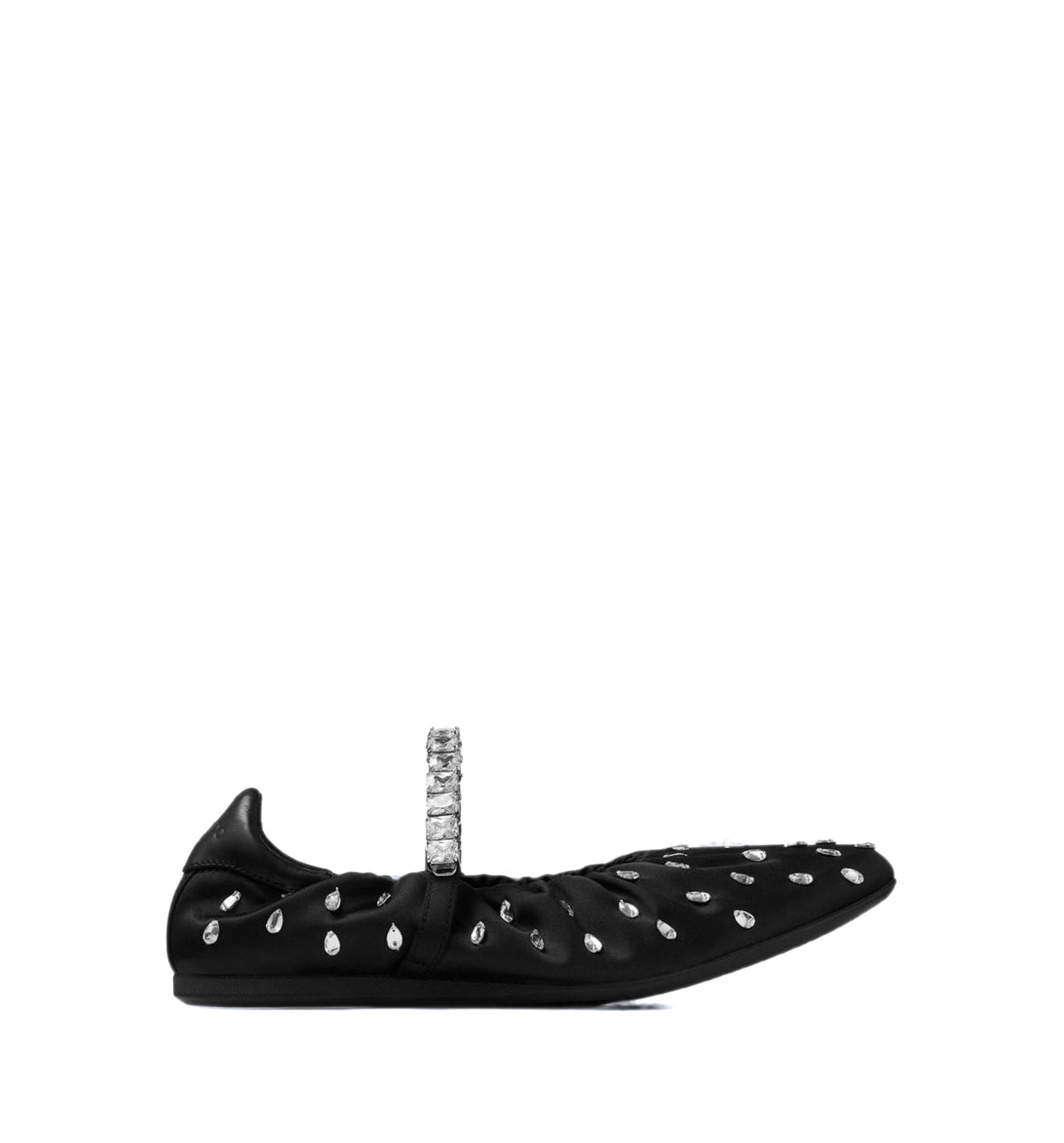 Jade Ballerinas with Crystals