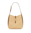 Le 5 à 7 Supple Small In Raffia And Leather