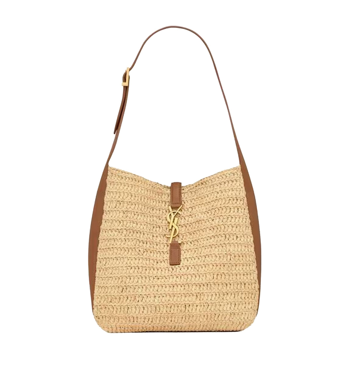 Le 5 à 7 Supple Small In Raffia And Leather