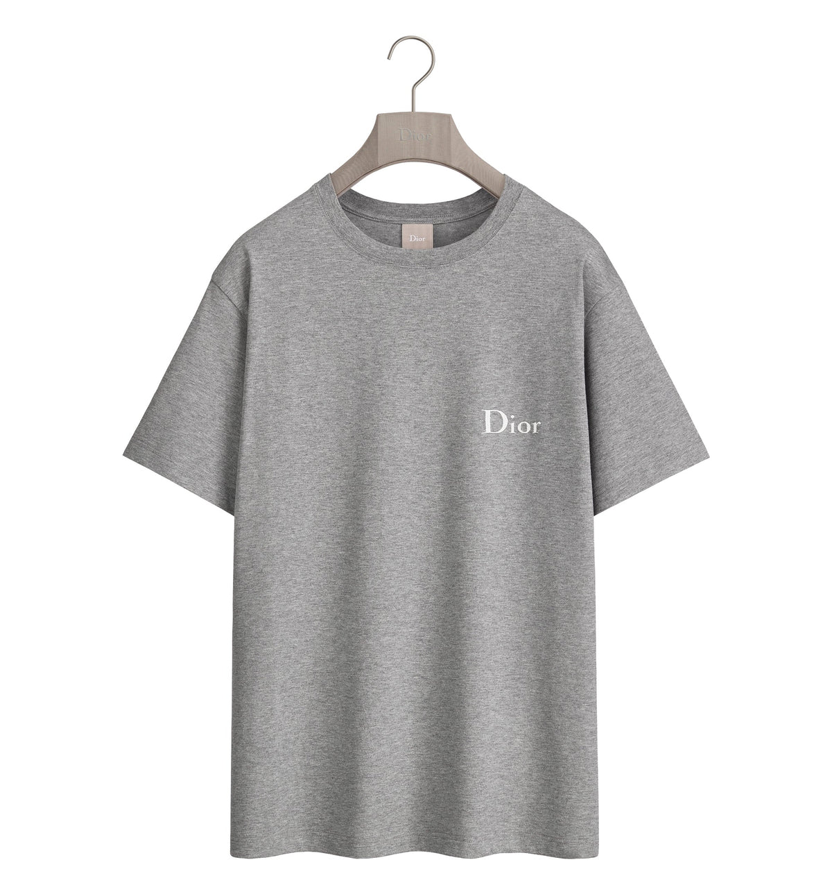 T-Shirt with Dior Embroidery, Relaxed Fit