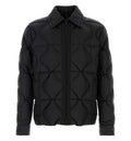 Black nylon Ashmere down jacket