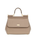 Large Sicily handbag in dauphine calfskin
