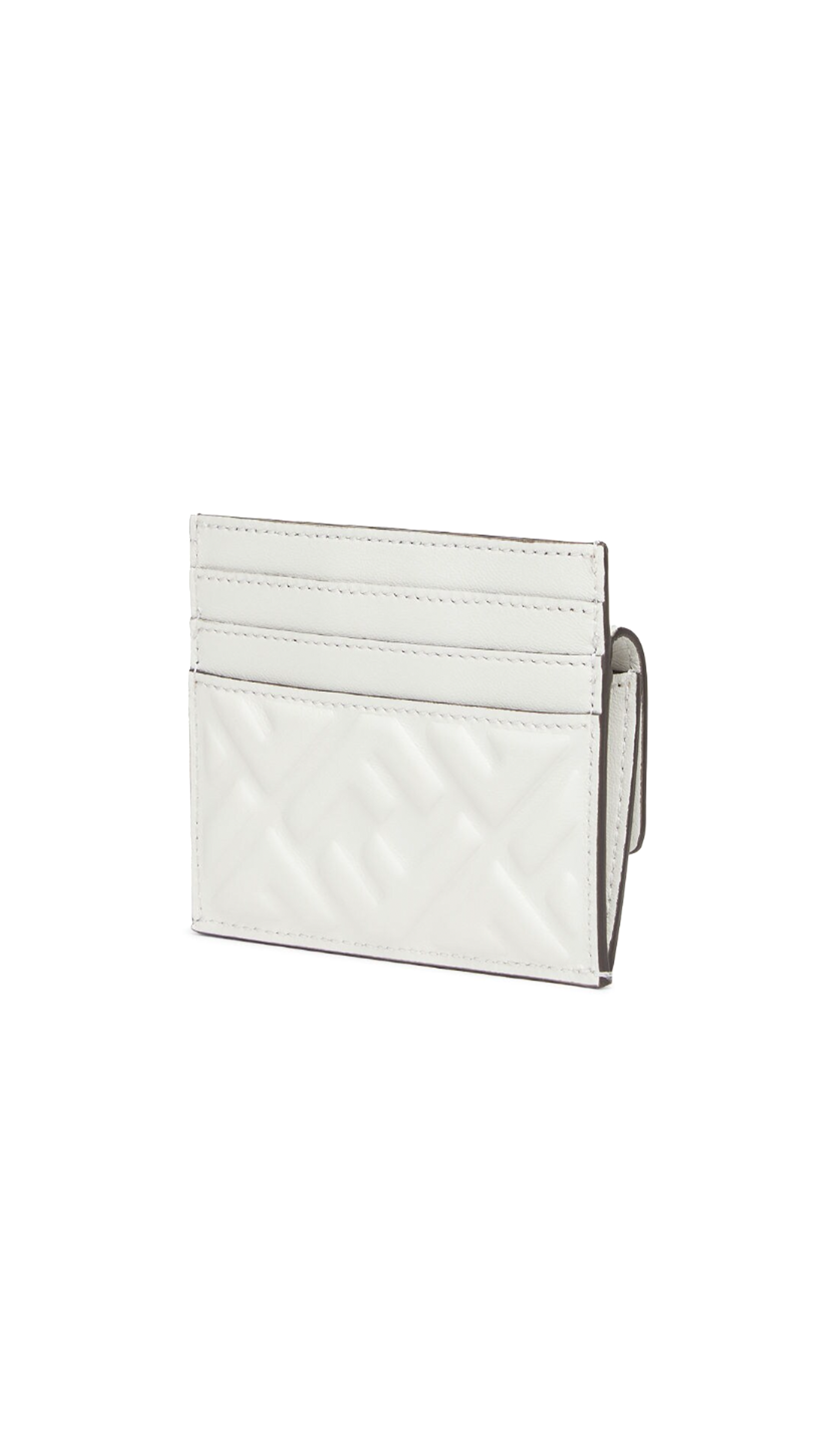 Baguette Nappa Card Holder - White