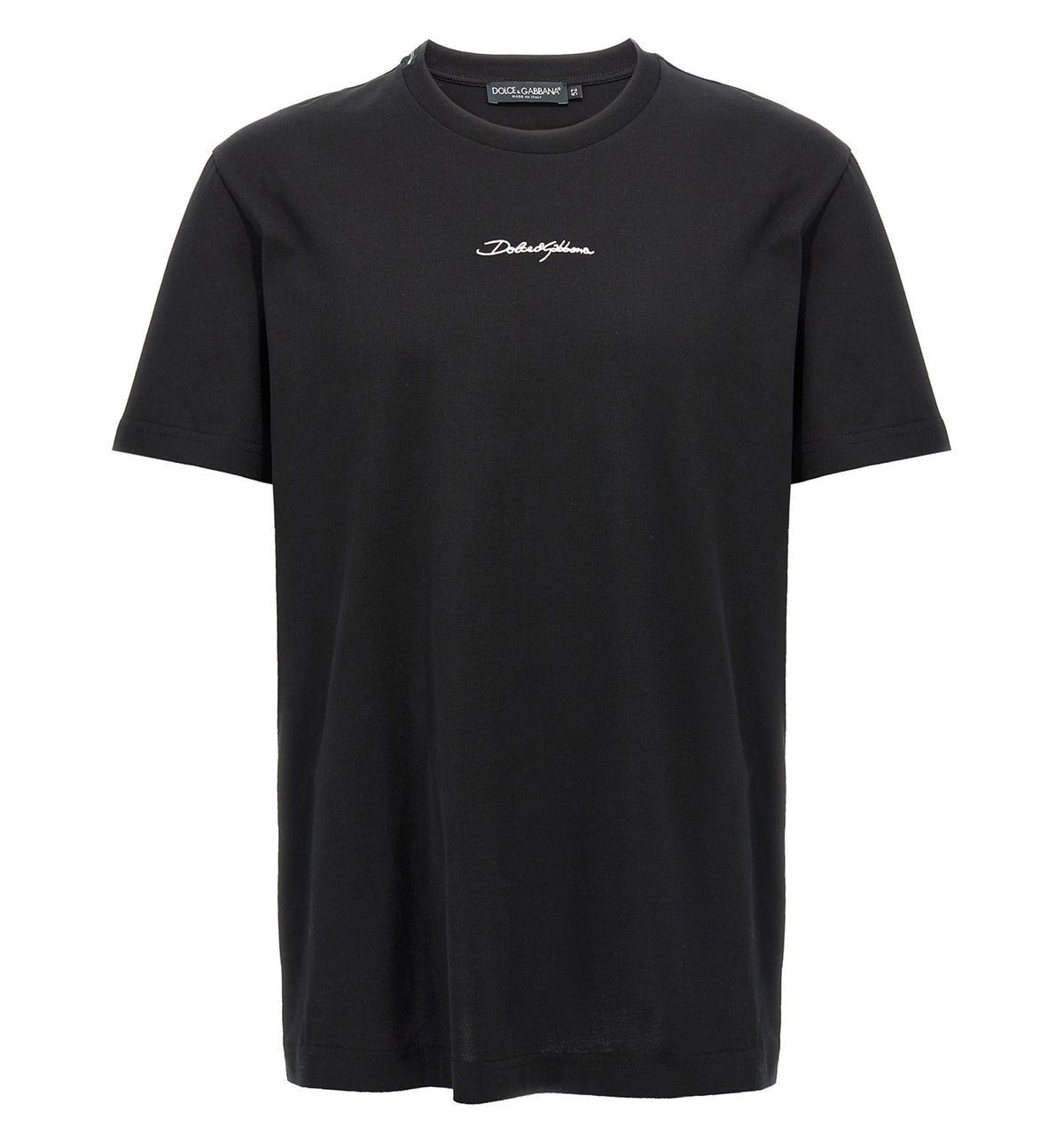 Cotton t-shirt with embroidery patch