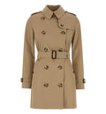 Beige gabardine Heritage Kensington trench coat