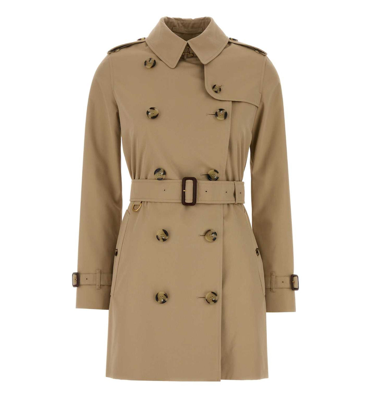 Beige gabardine Heritage Kensington trench coat
