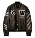 Full Leather Varsity Jacket