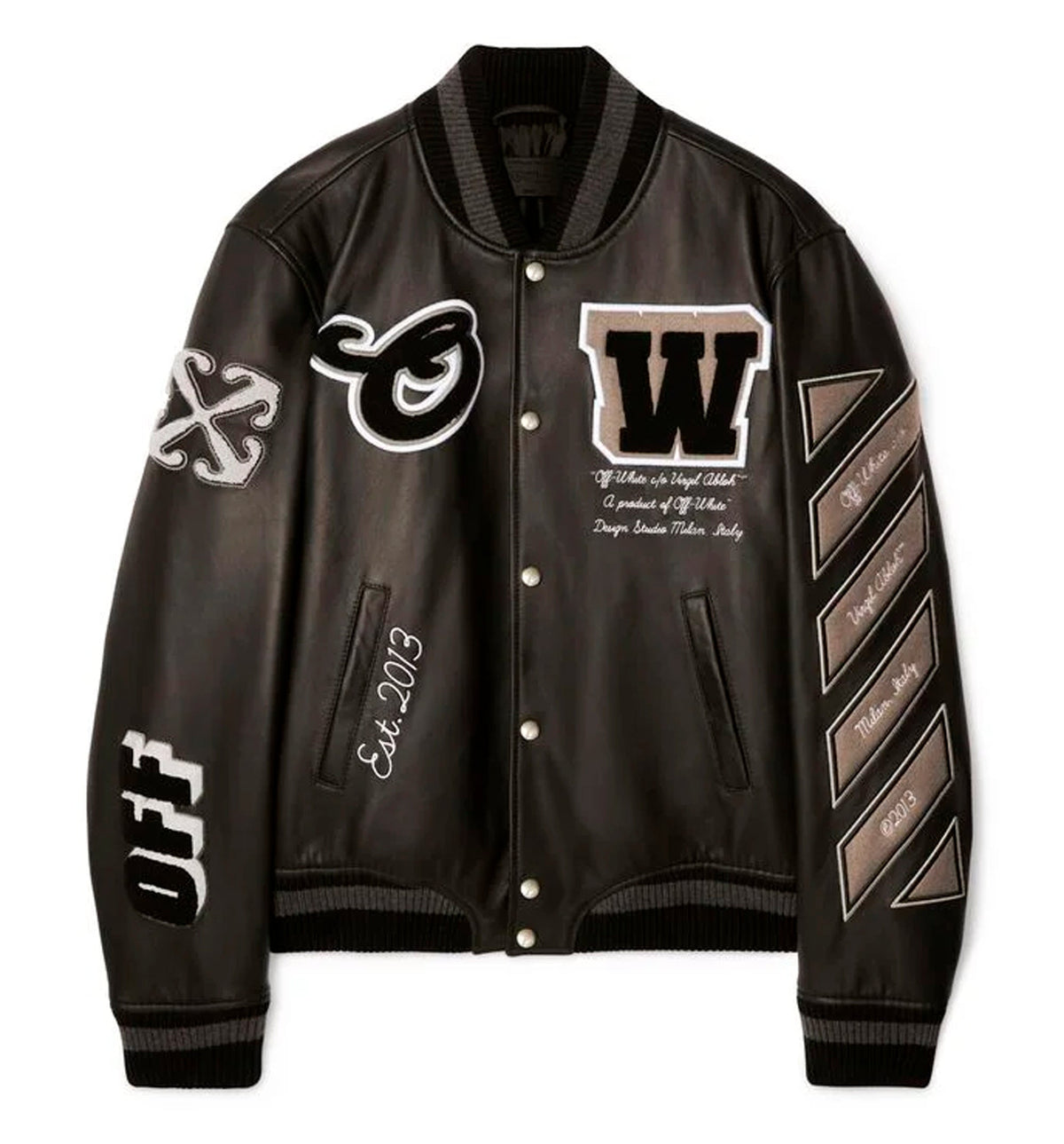 Full Leather Varsity Jacket