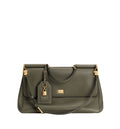 Maxi My Sicily handbag in plongé calfskin