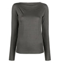 Cashmere-blend knit top