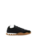 Tyre technical fabric and suede sneakers