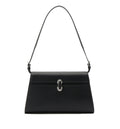 Symmetry Shoulder Bag With Leather-Inset Lock