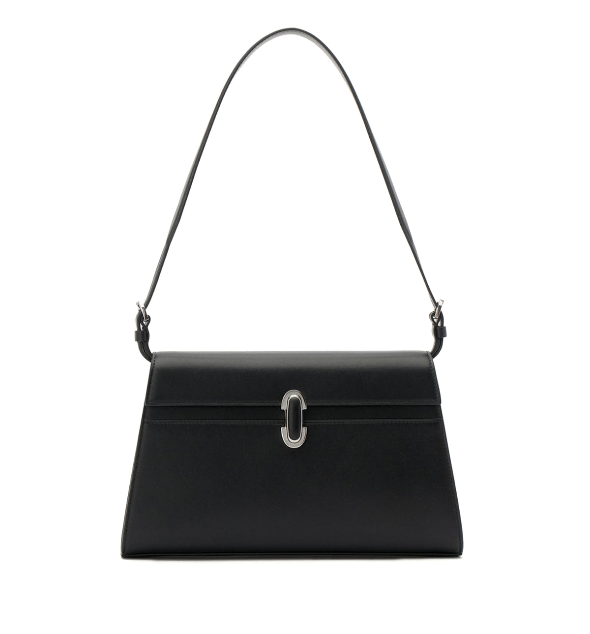 Symmetry Shoulder Bag With Leather-Inset Lock