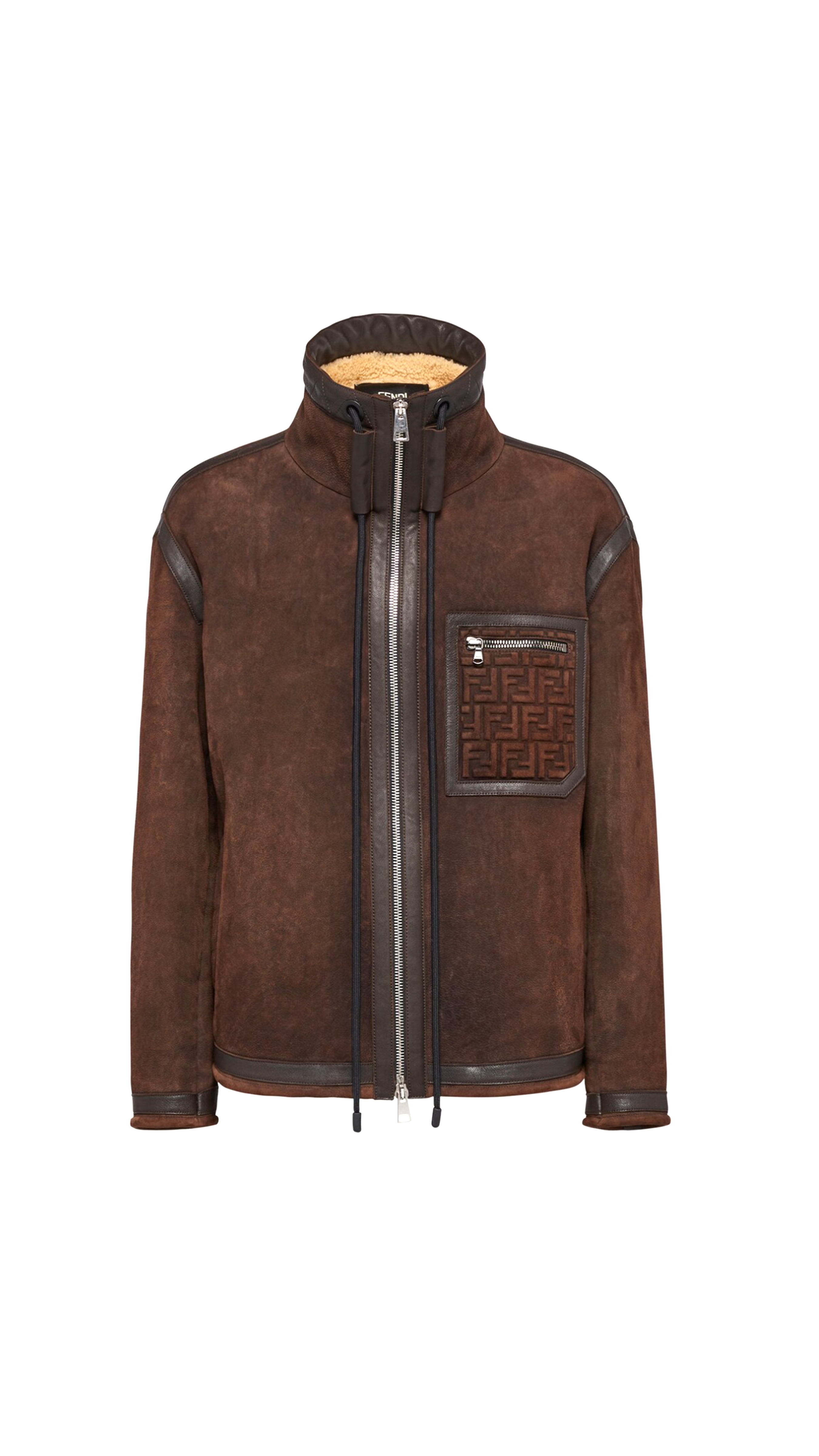 Shearling Jacket - Brown