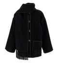 'Embroidered Scarf Jacket Harvest' coat