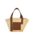 Palm leaf small Basket handbag