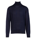 Roll-neck wool sweater