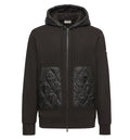Padded-hood Hoodie