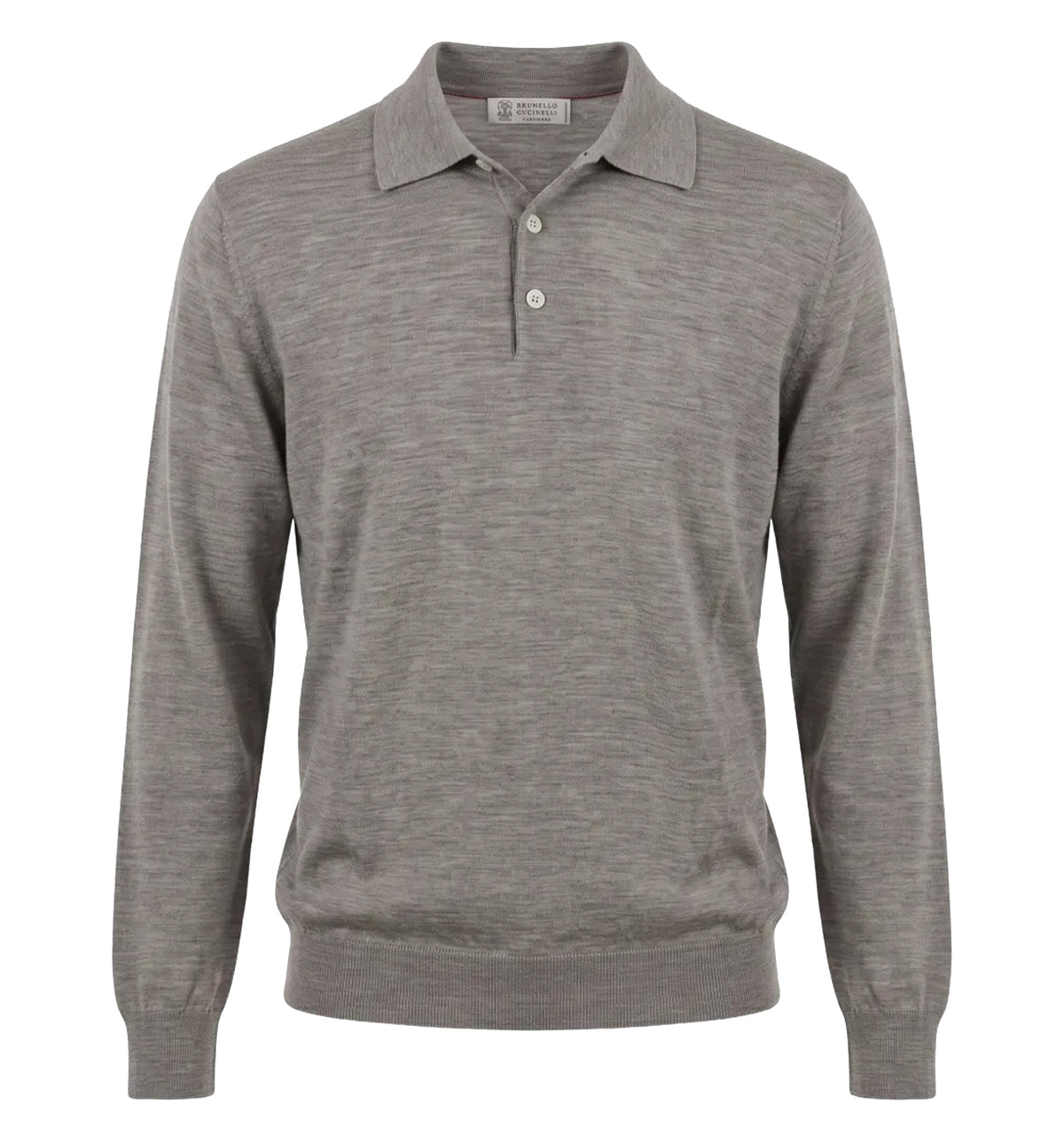 Fine-knit wool sweater