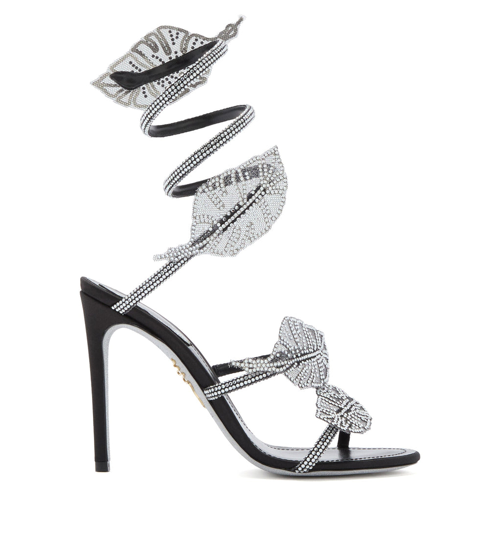 Leaf Black Sandal 105