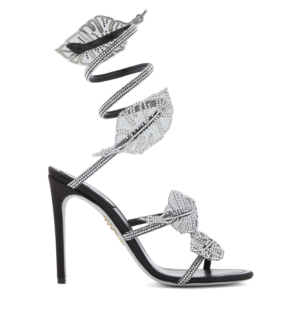 Leaf Black Sandal 105