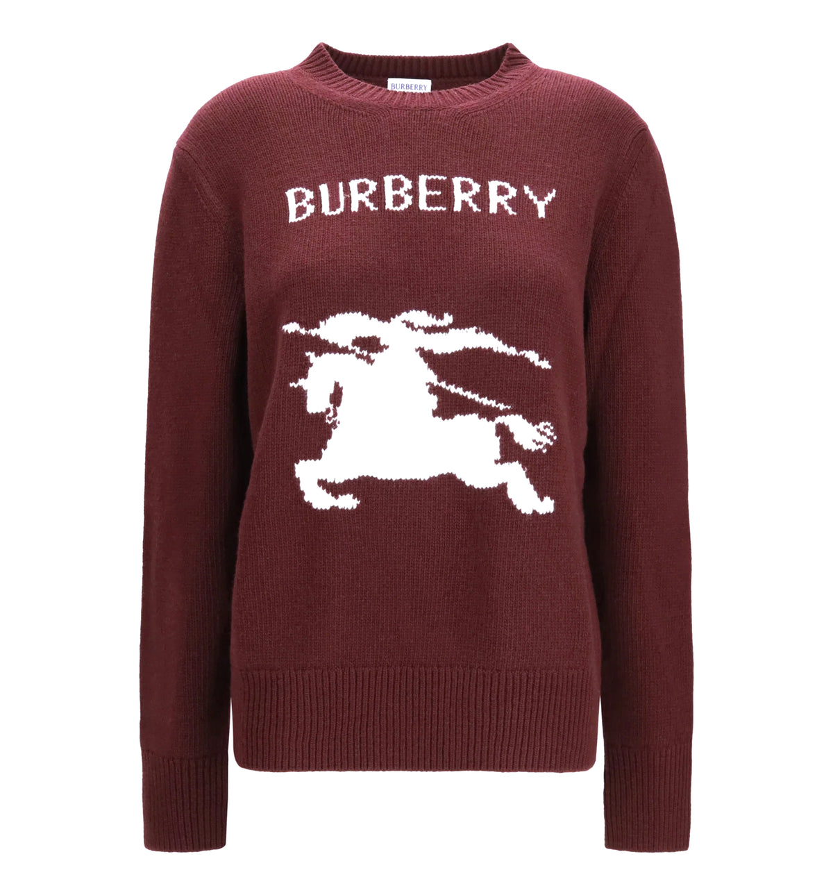 Cashmere and wool Sweater with Knight motif
