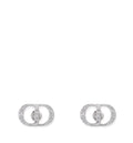 CD Icon Sterling Silver Earrings