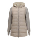 Padded panelled jacket