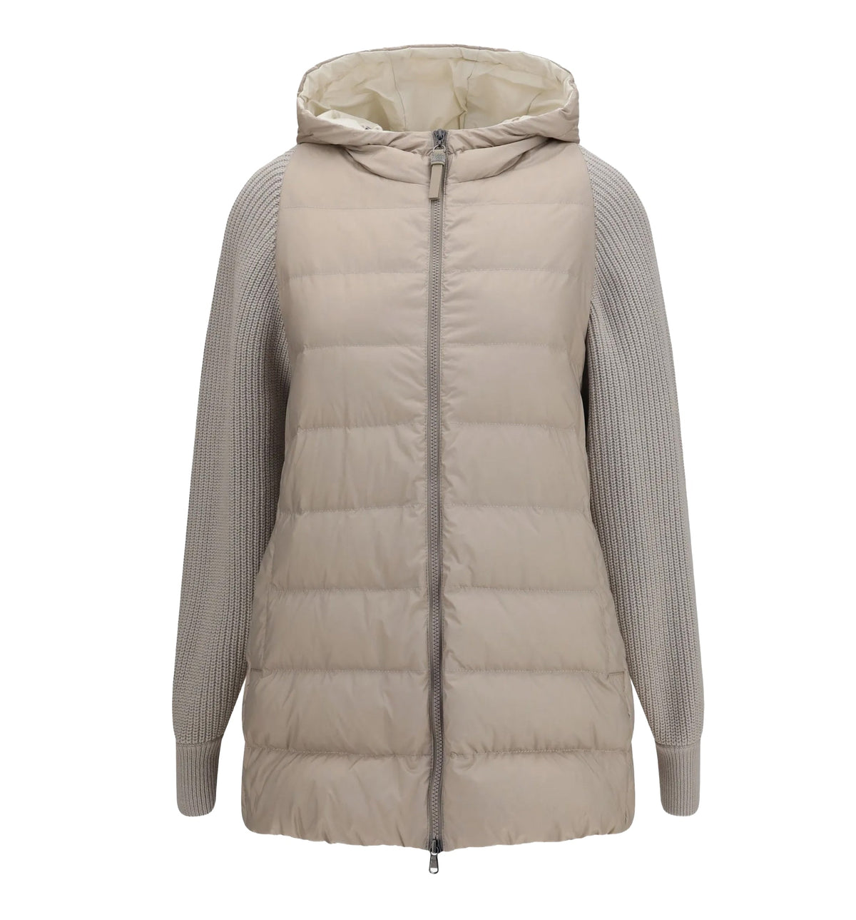 Padded panelled jacket
