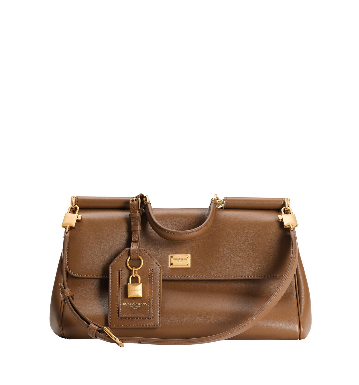 Medium My Sicily handbag in plongé calfskin
