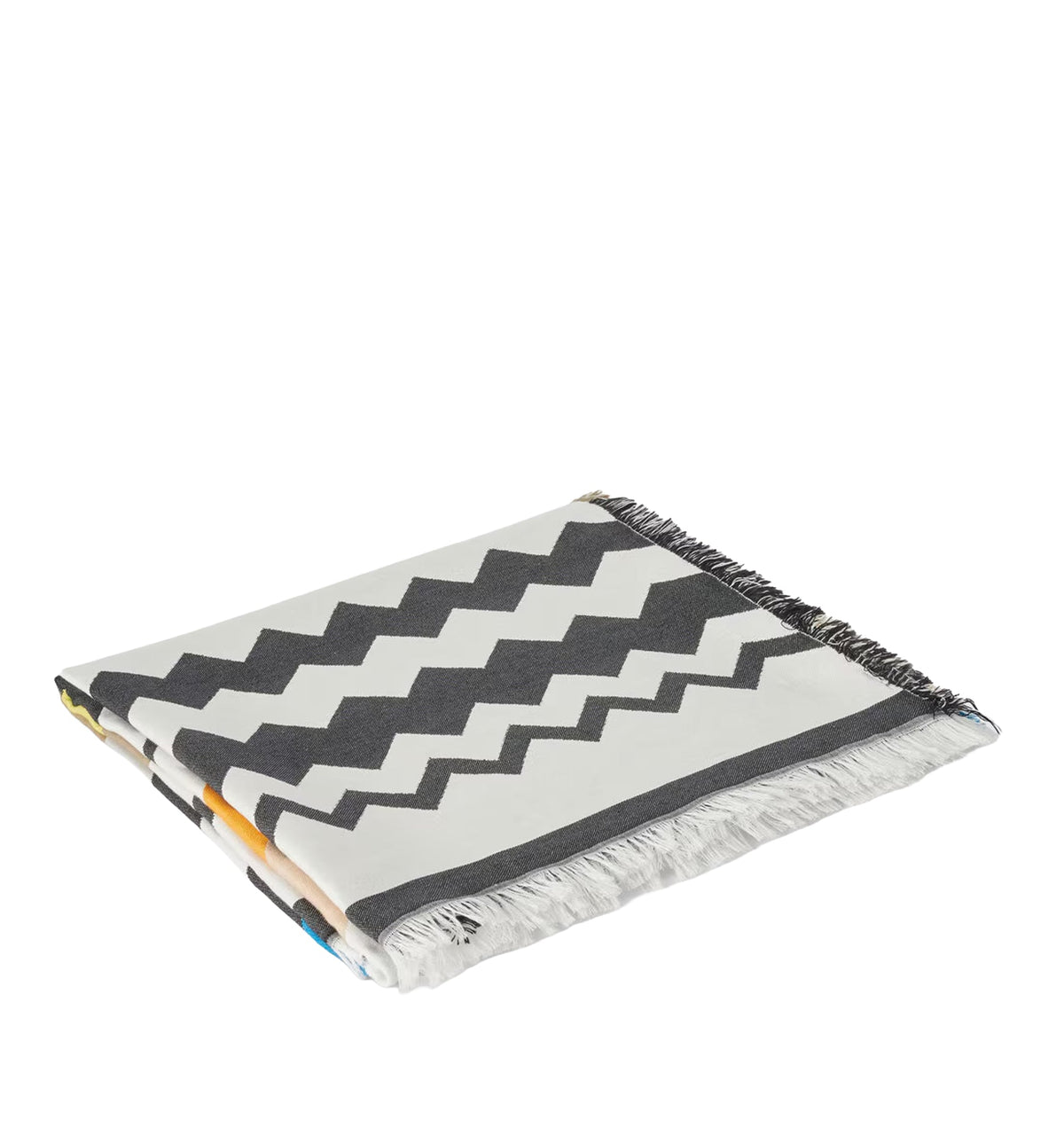 Best fouta bath towel 140x180 cm zig zag in cotton