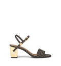 Delfina FF fabric sandals