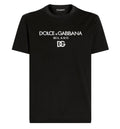 Cotton T-shirt with DG embroidery