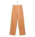 Wide leg trousers in cotton