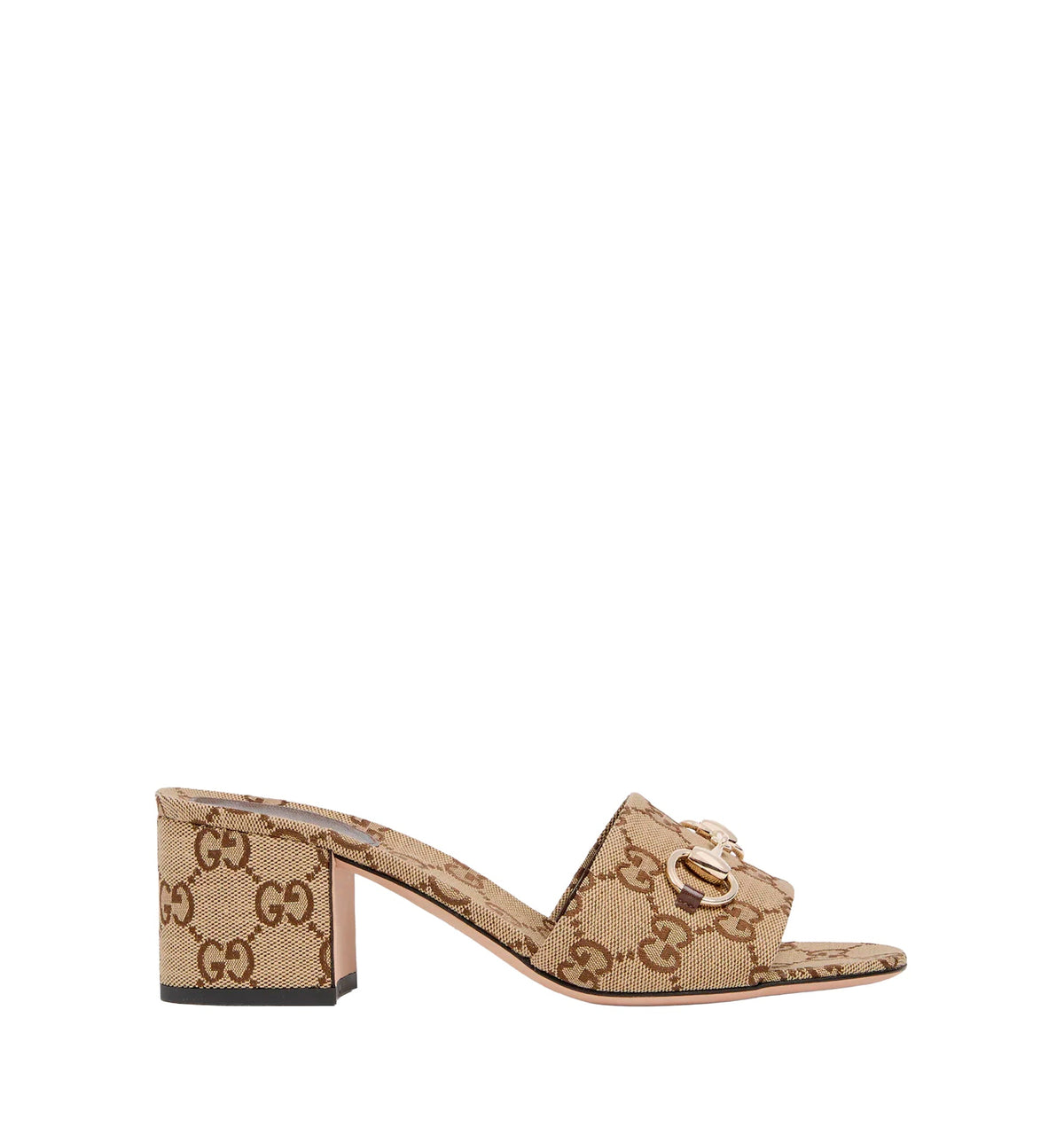 Women's slide sandal with Horsebit