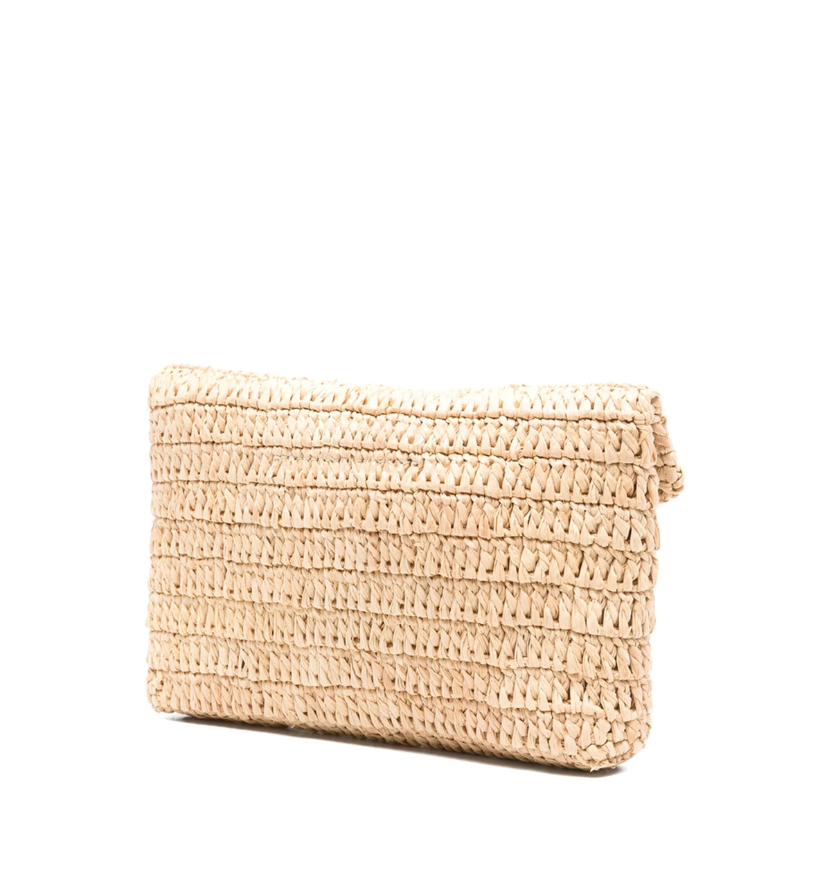 Cassandre Small Chain Pouch In Raffia
