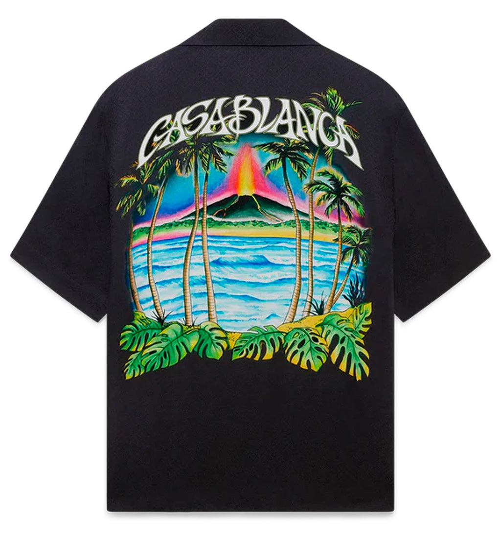 Volcano Short Sleeve Jacquard Shirt