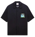 Volcano Short Sleeve Jacquard Shirt