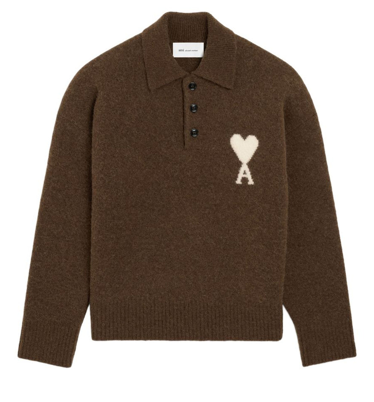 Ami De Coeur wool polo sweater
