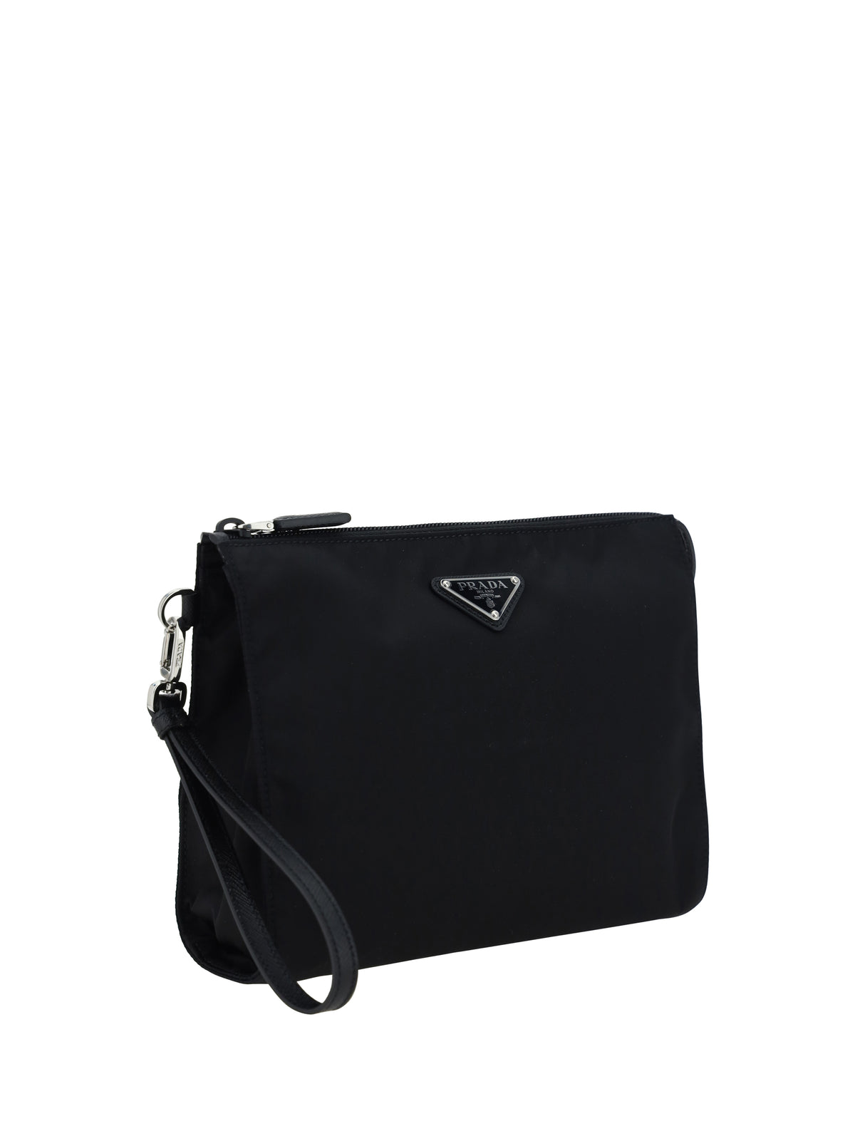 Re-Nylon and Saffiano leather necessaire