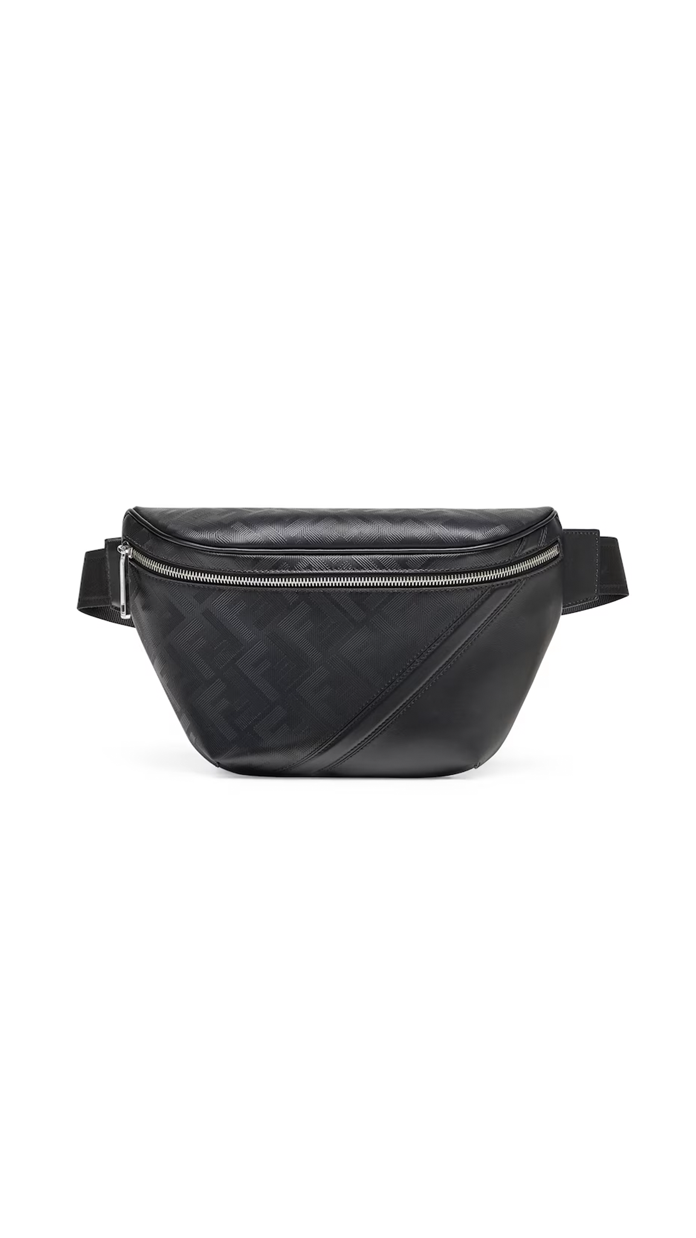 Shadow Diagonal Belt Bag - Black