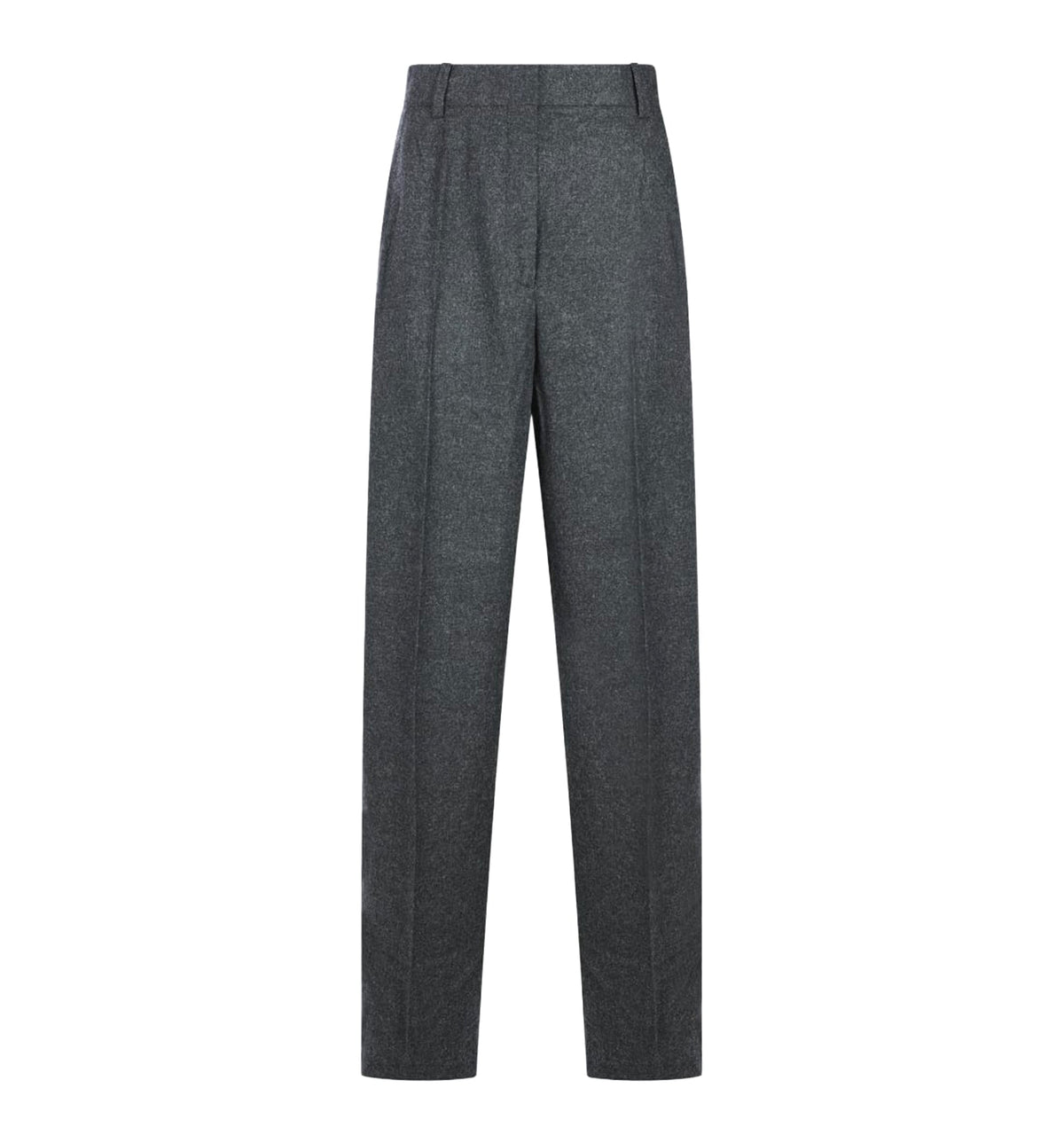 Wide Flannel Trousers