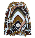 Vivara Print Silk Kaftan