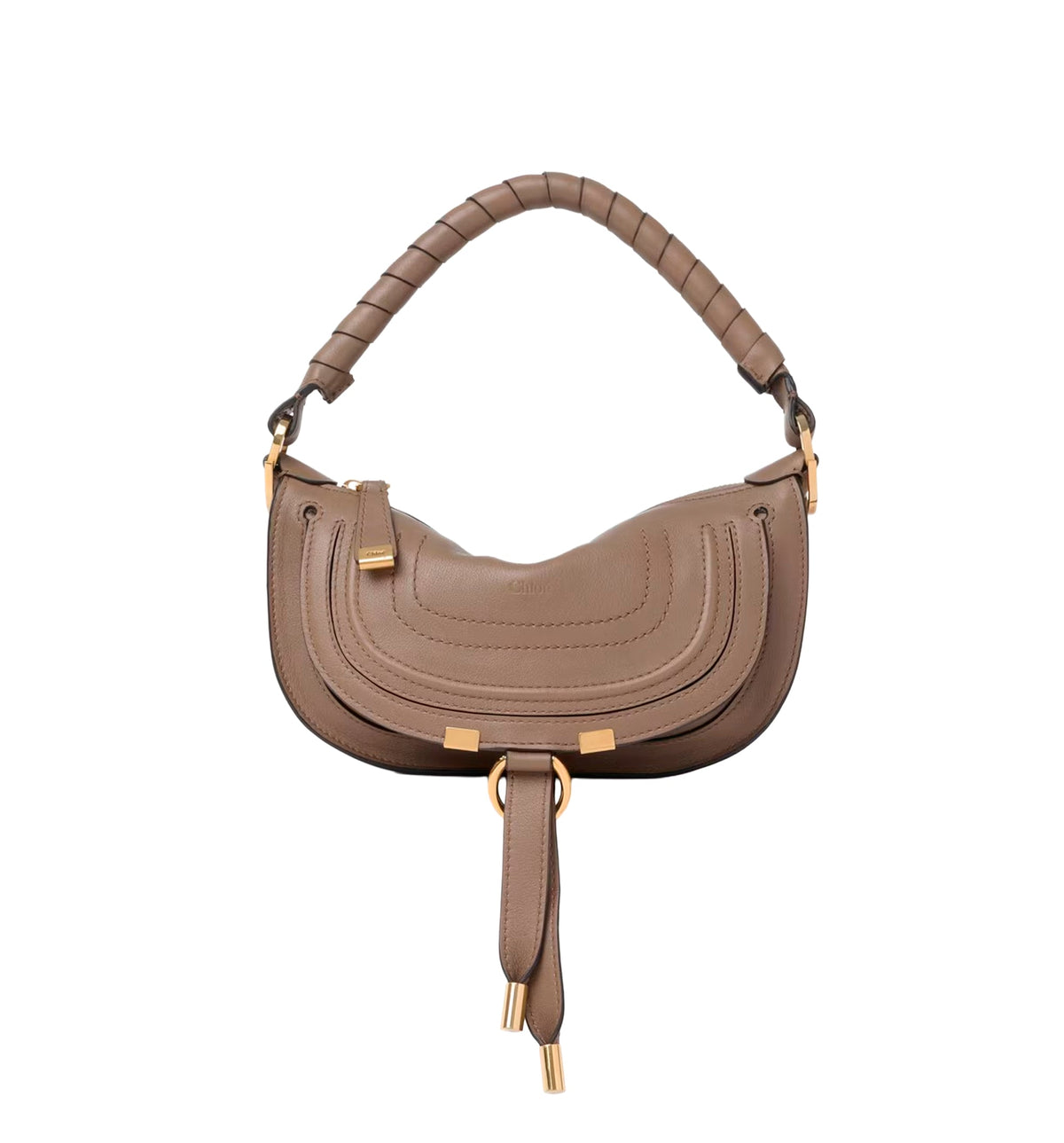 Mini Marcie shoulder bag in soft leather