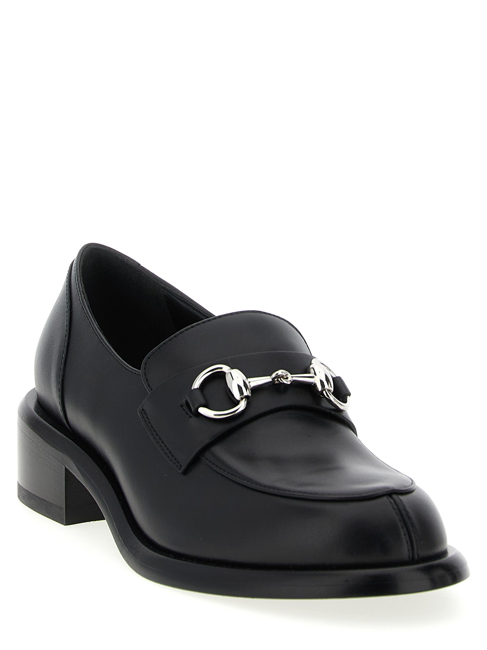 Smooth Leather Moccasin With Clamp