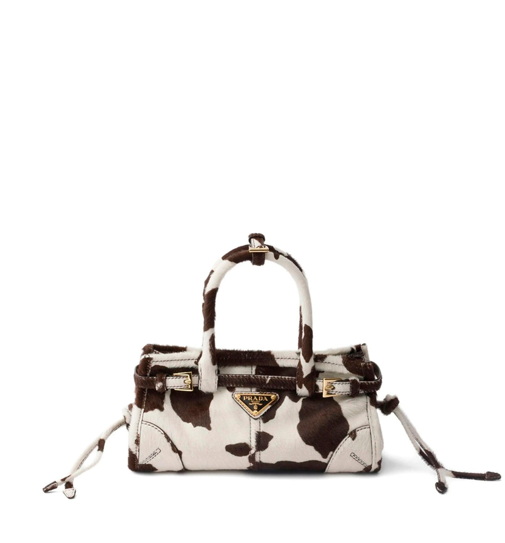 Prada Bonnie mini printed leather handbag