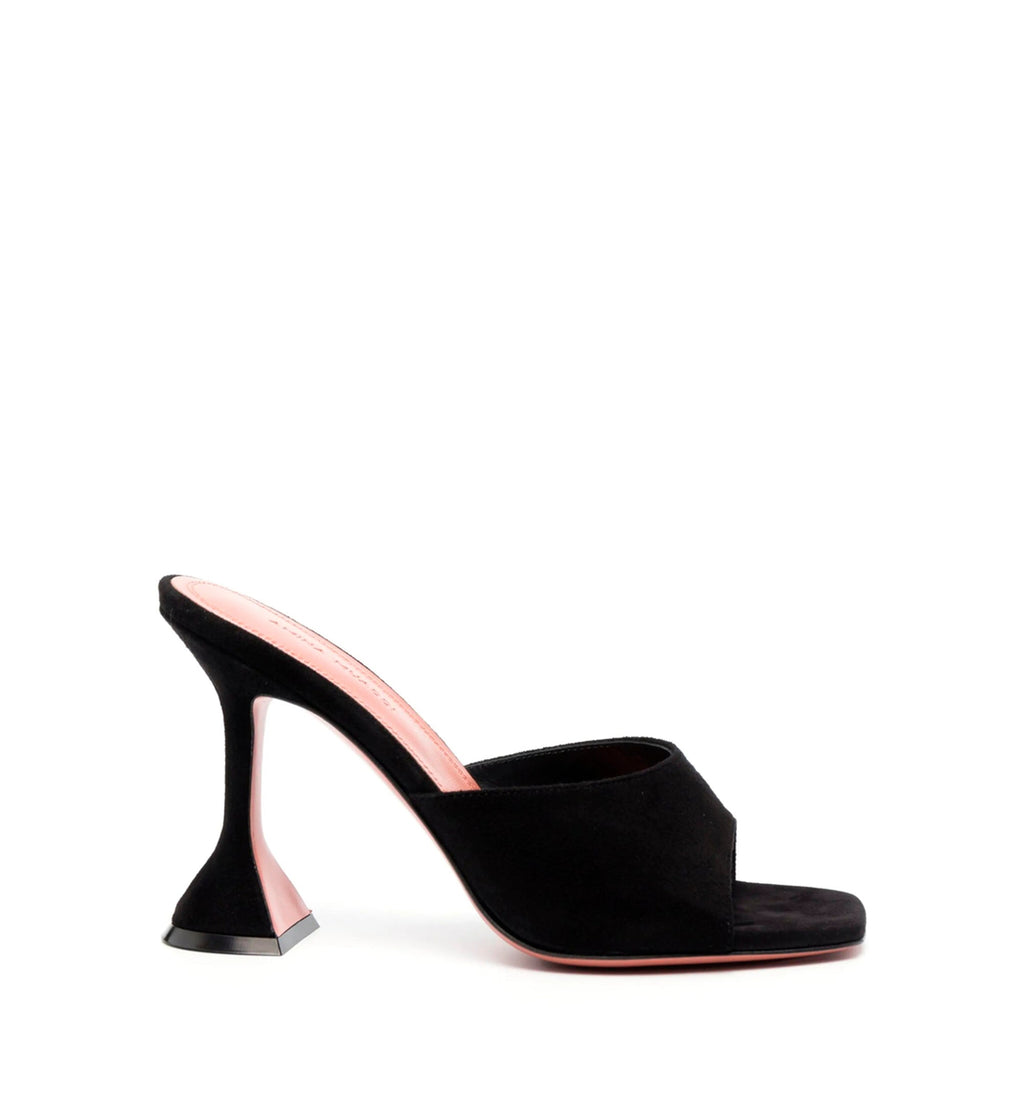 Lupita Slipper 95 Black Satin